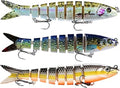Keenjorika Fishing Lures Multi Jointed Fish Fishing Kits - front view