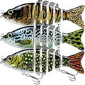 Keenjorika Fishing Lures Multi Jointed Fish Fishing Kits - front view